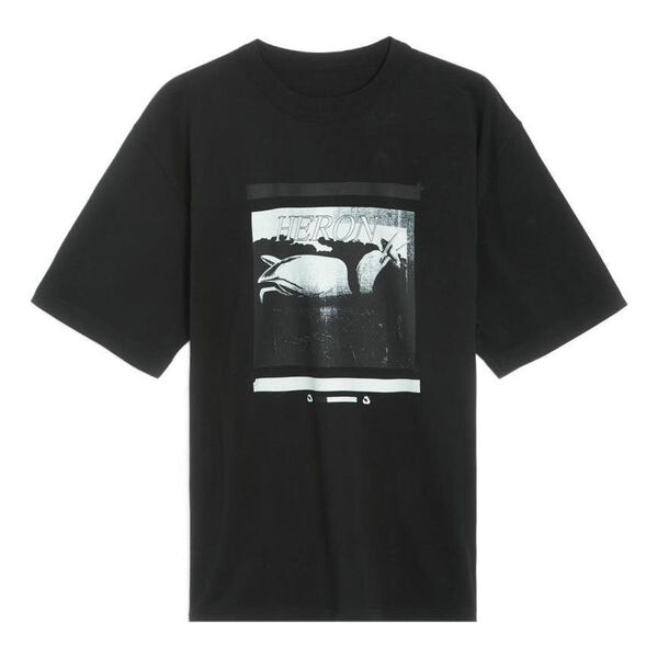 

Футболка ss23 misprinted heron t-shirt 'black' Heron Preston, черный