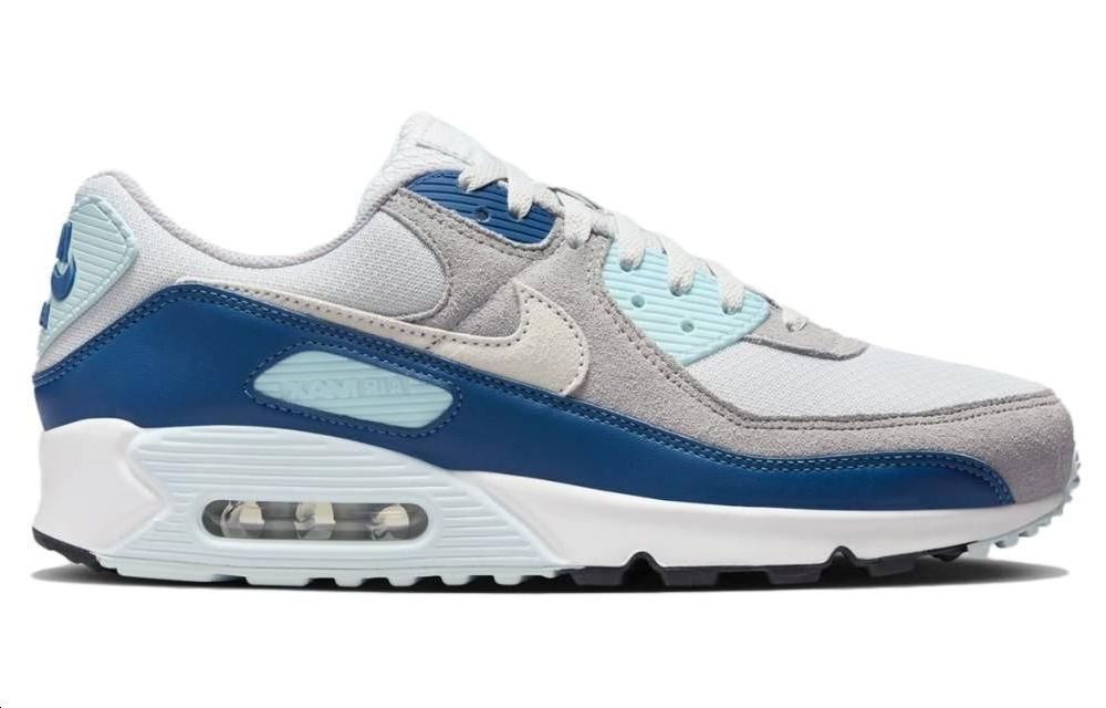 Nike Air Max 90 Glacier Blue, Бело-голубая — фото 2