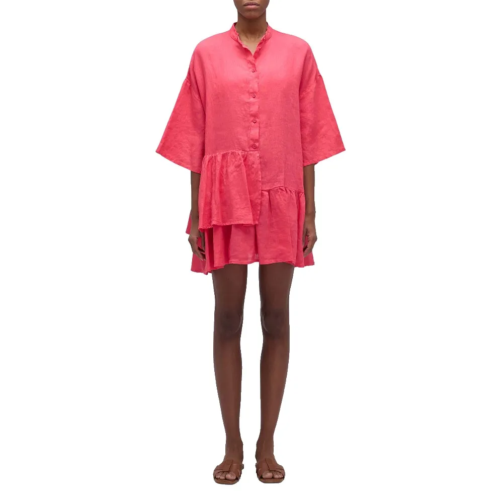 

Платье Sundek Linen short, розовый