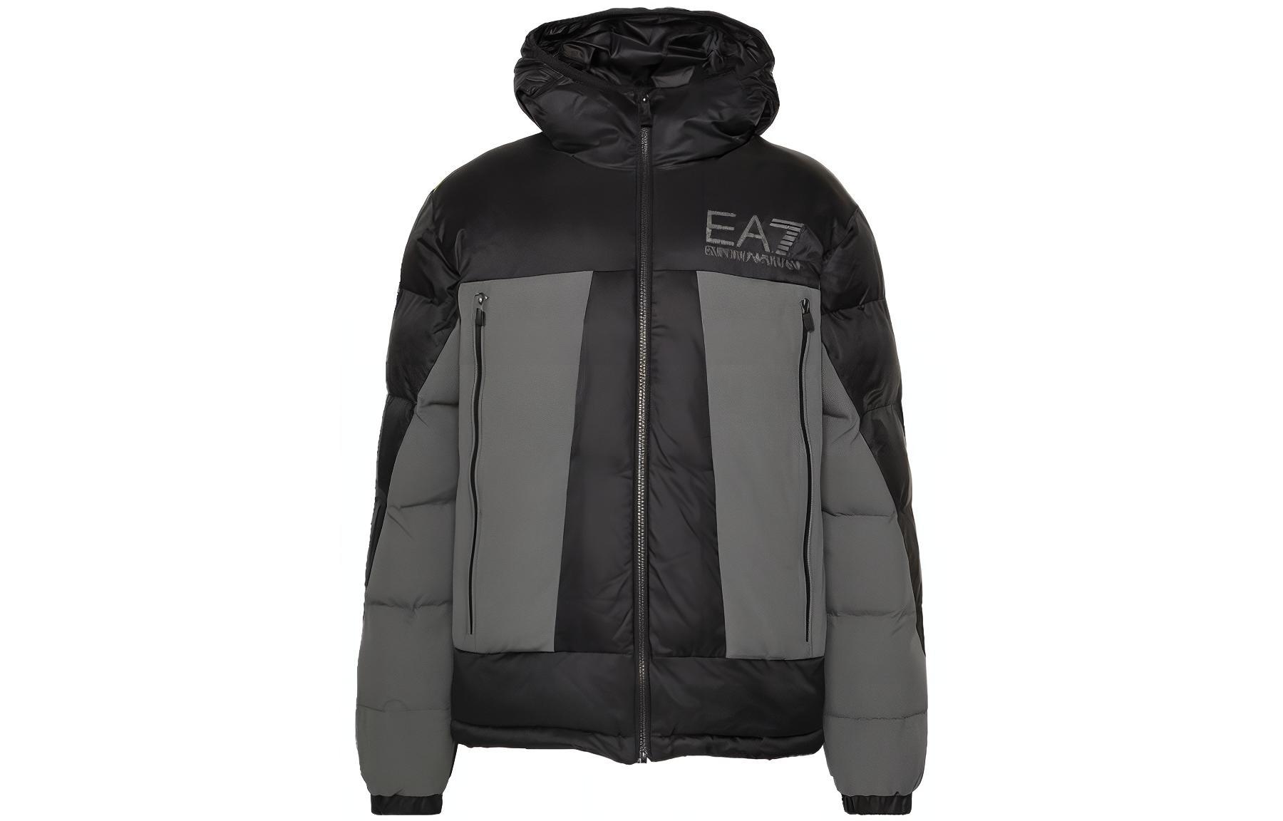 

EA7 FW23 Пуховик Мужской Черный EMPORIO ARMANI
