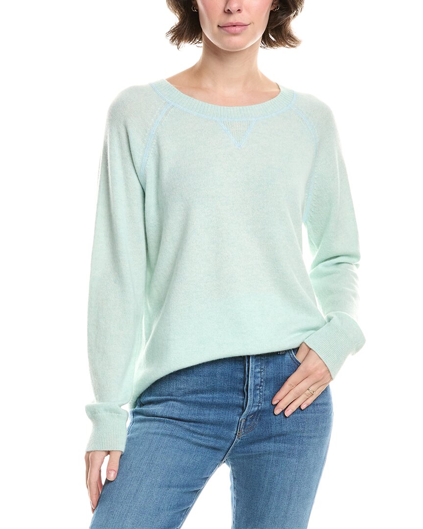 

Форте Кашемир Каверстич Кашемировый свитшот Forte Cashmere, зеленый