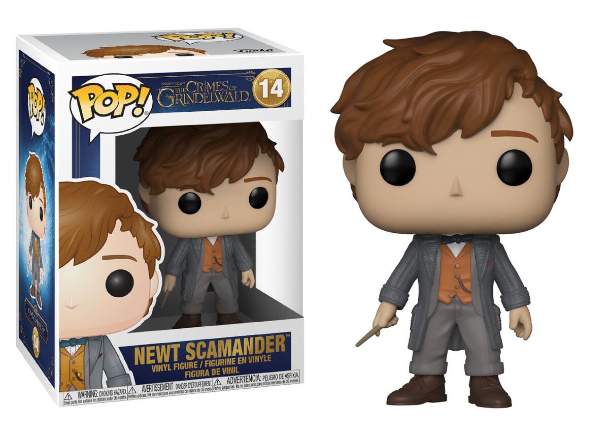 

Funko POP! Кино, коллекционная фигурка, Фантастические твари 2, Ньют Саламандер, 14 лет