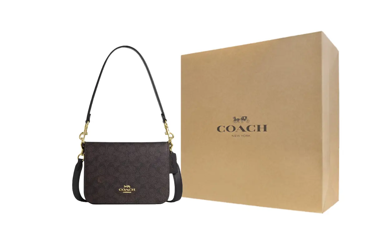 

COACH Кожаная сумка через плечо