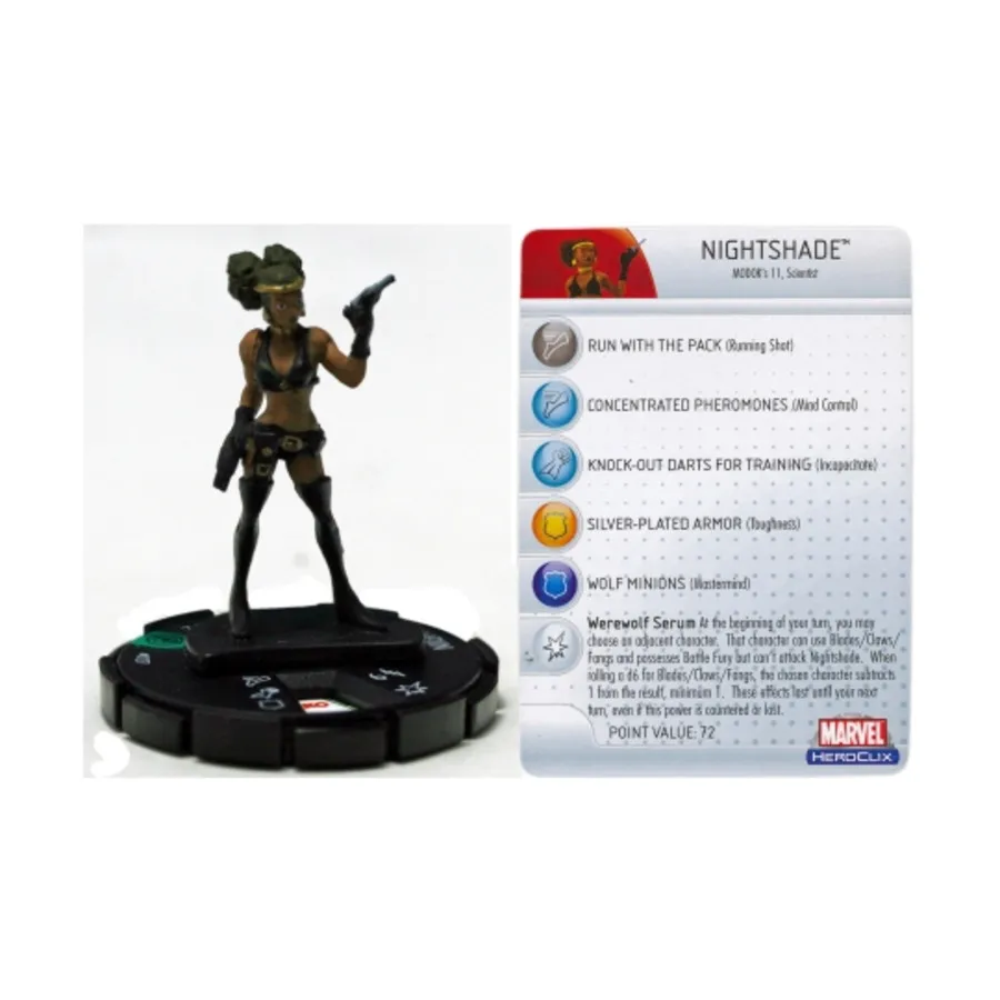 

Паслен, Marvel HeroClix - Captain America - Singles