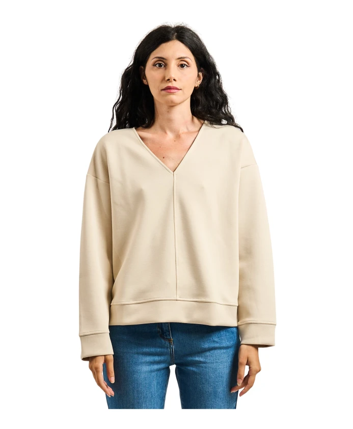 

Желтая блузка с длинными рукавами и V-образным вырезом Pennyblack, желтый