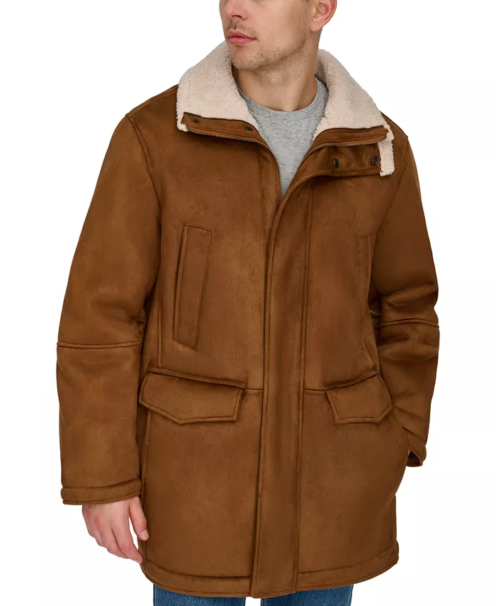 

Мужское пальто из искусственного меха Dockers, коричневый