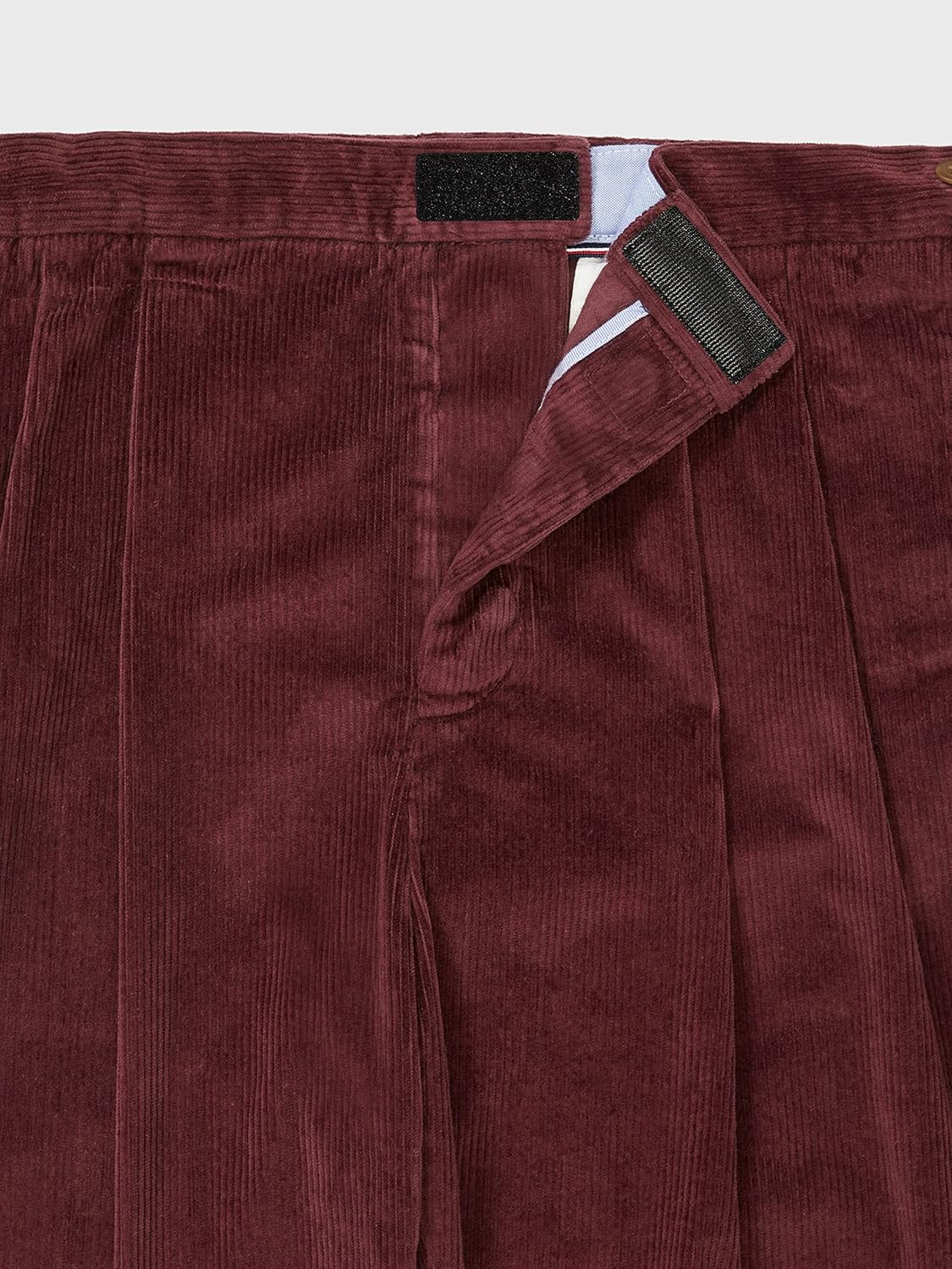Мужские адаптивные вельветовые брюки-чинос Tommy Hilfiger, Dark Cabernet — фото 4