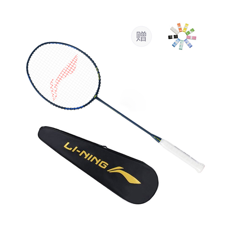 

LINING Thunder 10 Full Carbon бадминтонная ракетка для атаки с жесткой головкой начального уровня 675 мм unisex темно-фиолетовый синий