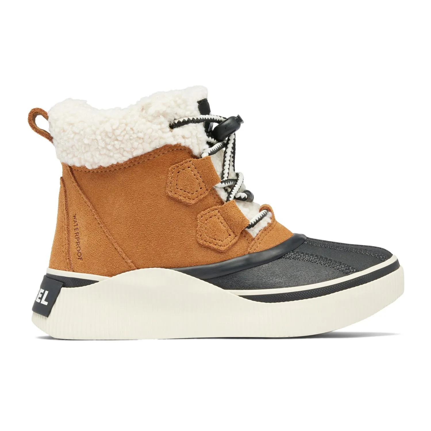 

Непромокаемые сапоги Out N About IV Chillz для детей Sorel, Taffy/Black