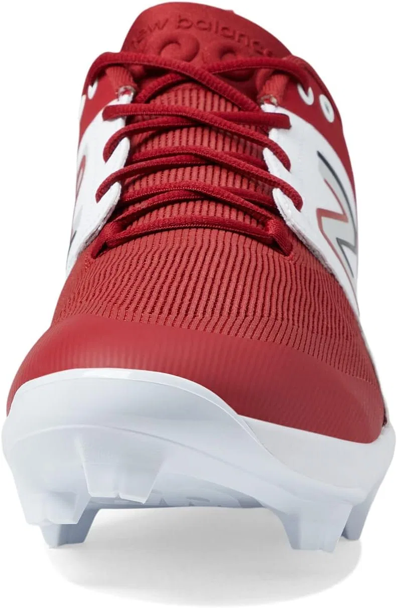 Мужские бейсбольные кроссовки New Balance Fresh Foam 3000 V6 для прогулок по лужайке, Team Crimson White — фото 4