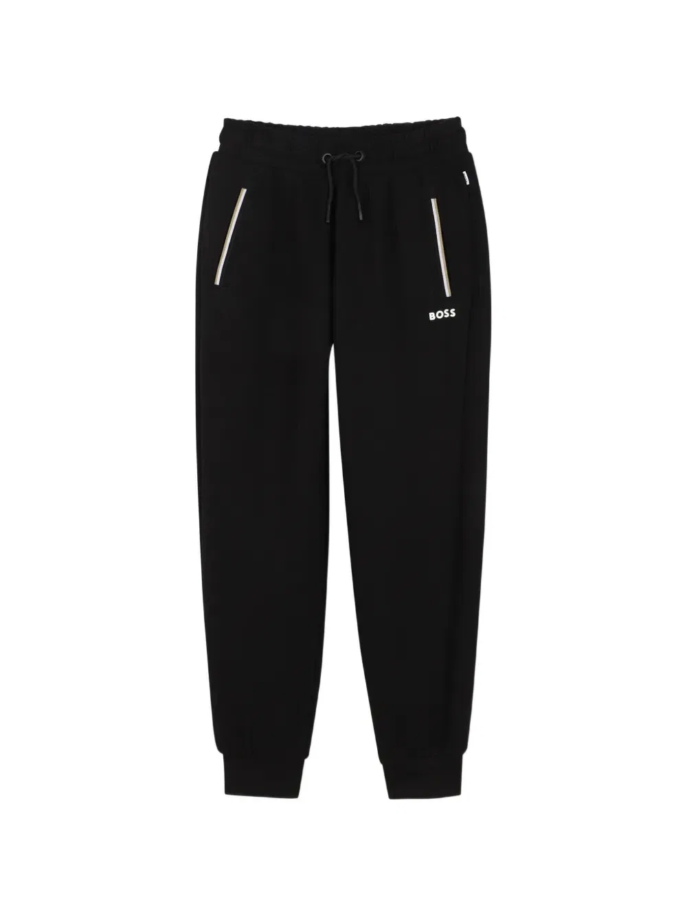 Спортивный костюм на молнии Boss Kidswear, черный — фото 4