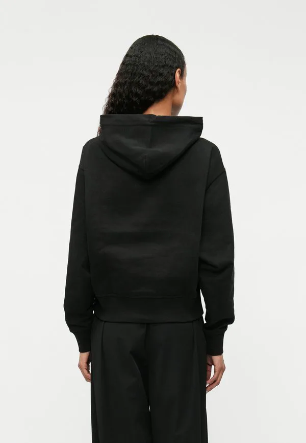 Свободная толстовка премиум-класса с эмблемой Calvin Klein, Black — фото 3
