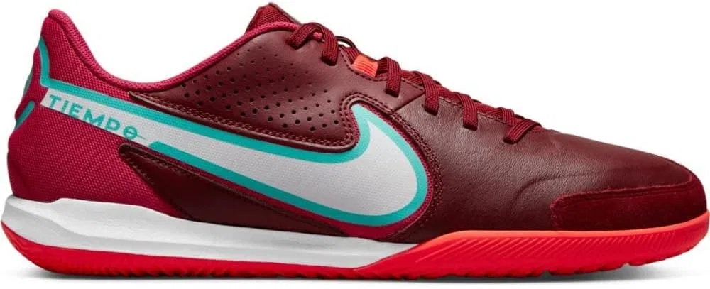 Кроссовки Nike Unisex Tiempo Legend 9 Academy IC, Team Red White Mystic Hibiscus