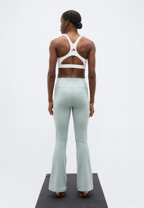 Леггинсы all me flare Adidas Performance, Sage — фото 3