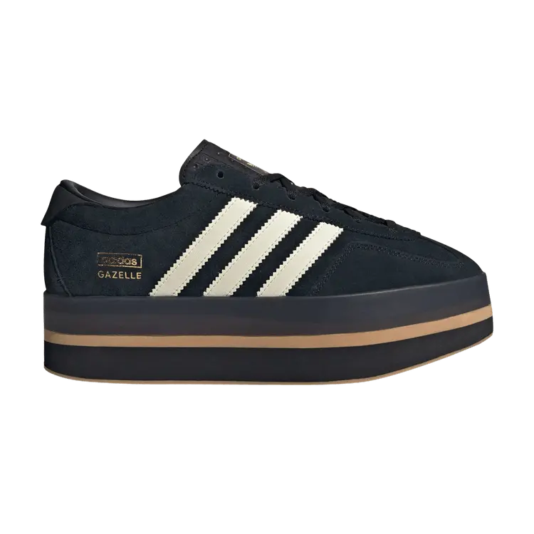 

Кроссовки adidas Wmns Gazelle Stack Black Cream Gum, черный