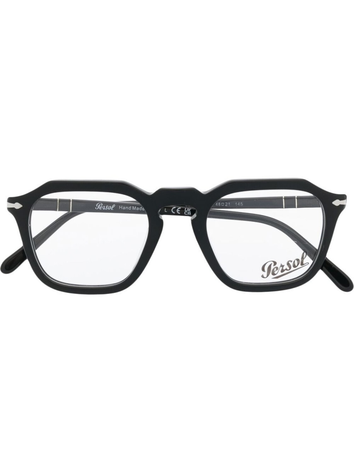 

Persol очки в геометричной оправе, черный