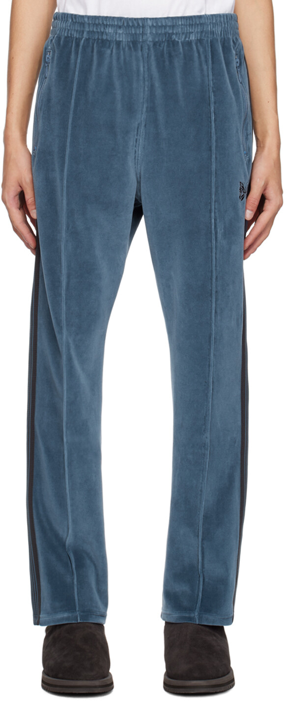 

Синие узкие спортивные штаны NEEDLES, Smoke blue