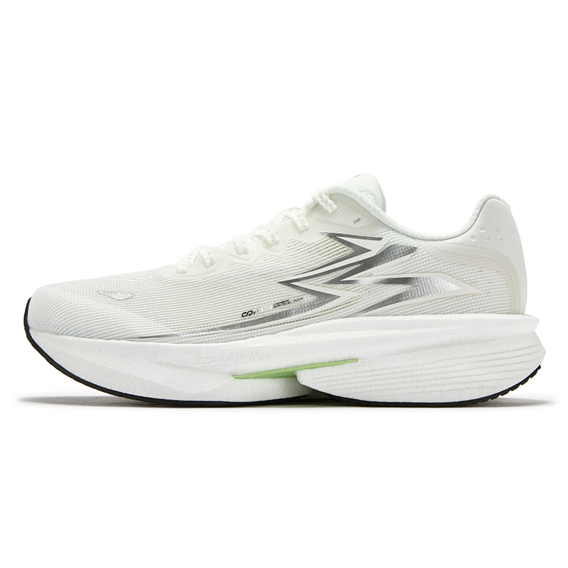 

361° Износостойкие дышащие кроссовки Rebound Low Top для повседневных гонок, мужские, серебристо-белые