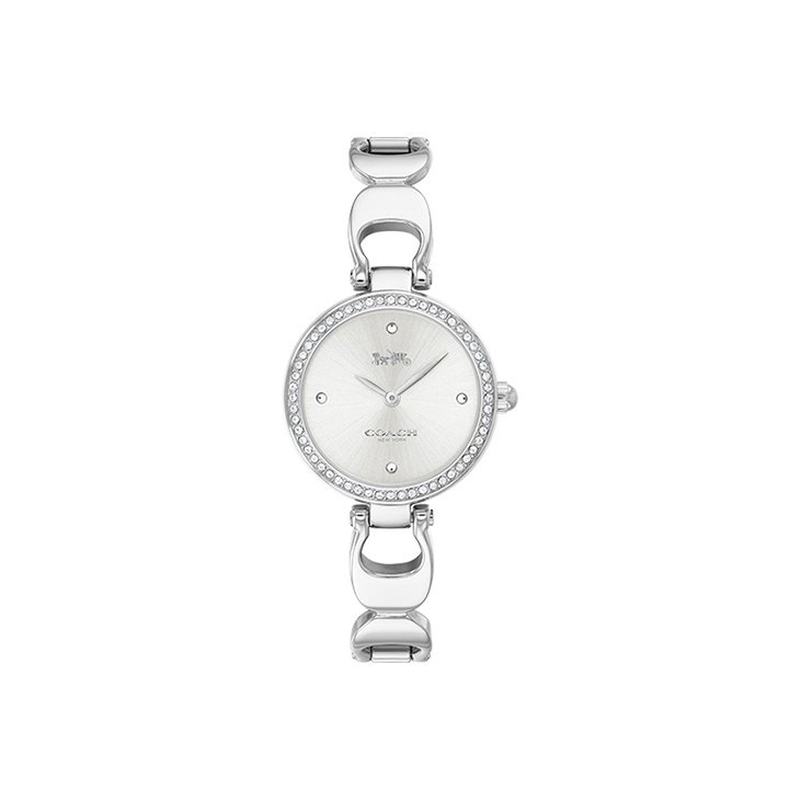 

COACH Часы PARK Collection кварцевый механизм браслет из нержавеющей стали серебристый циферблат женские