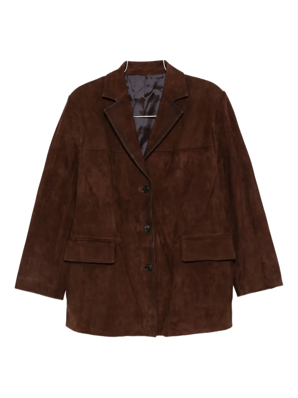 

Блейзер с лацканами Juun.J, коричневый