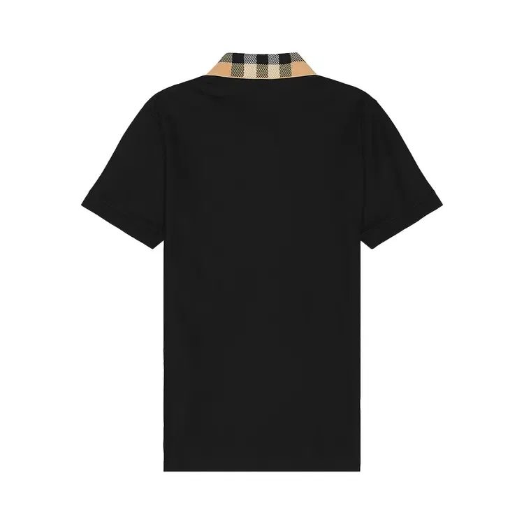 Футболка поло Burberry Cody, черный — фото 2