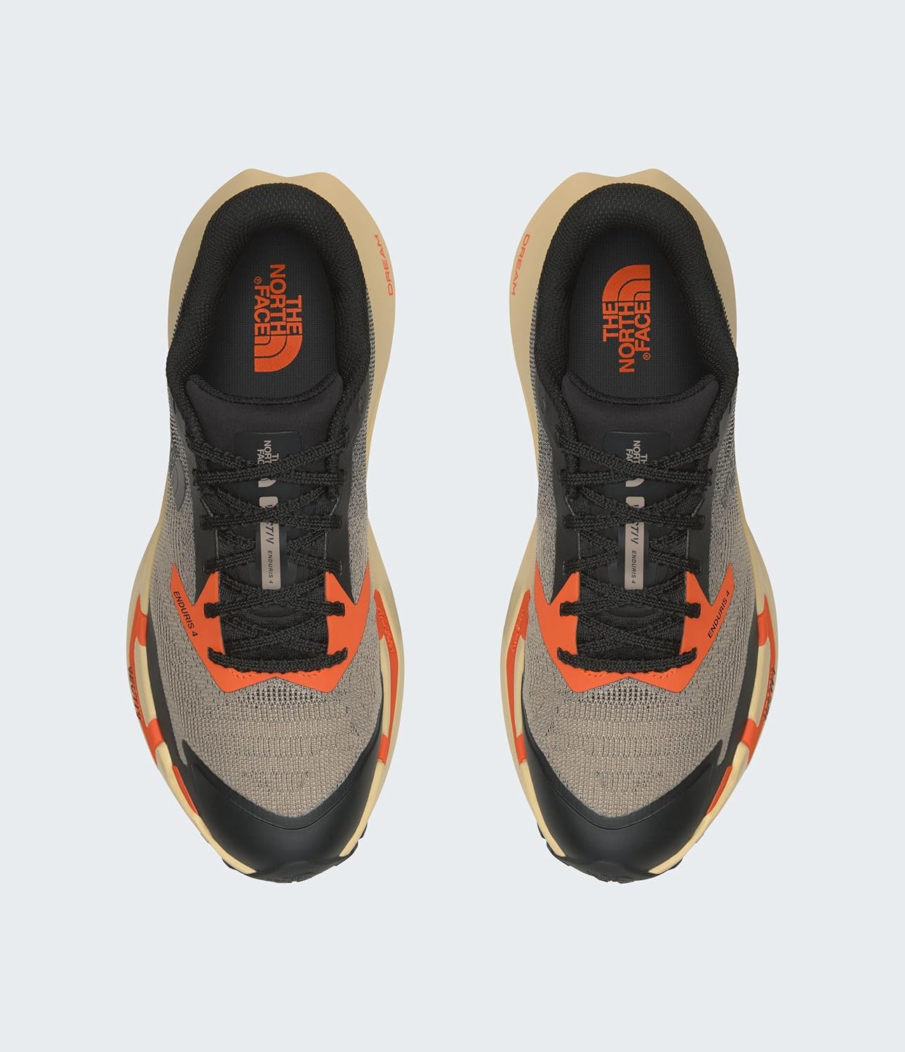 Мужские кроссовки для трейлраннинга The North FACE Vectiv Enduris 4, Резиновая подошва, высокое сцепление с грунтом, шипы 4 мм, черный — фото 3
