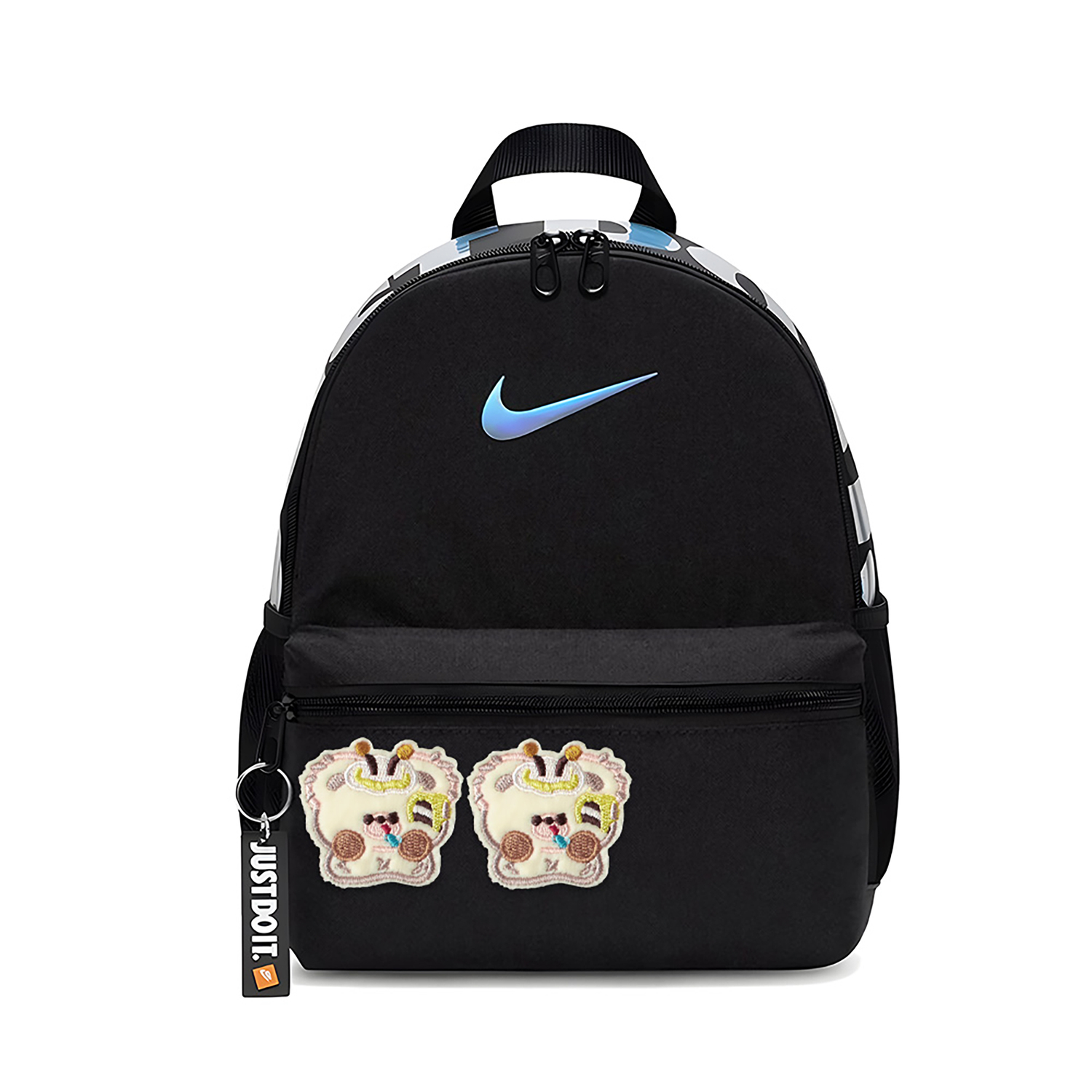 

Nike Тканевый рюкзак Regular Unisex черный, Bee Cyan