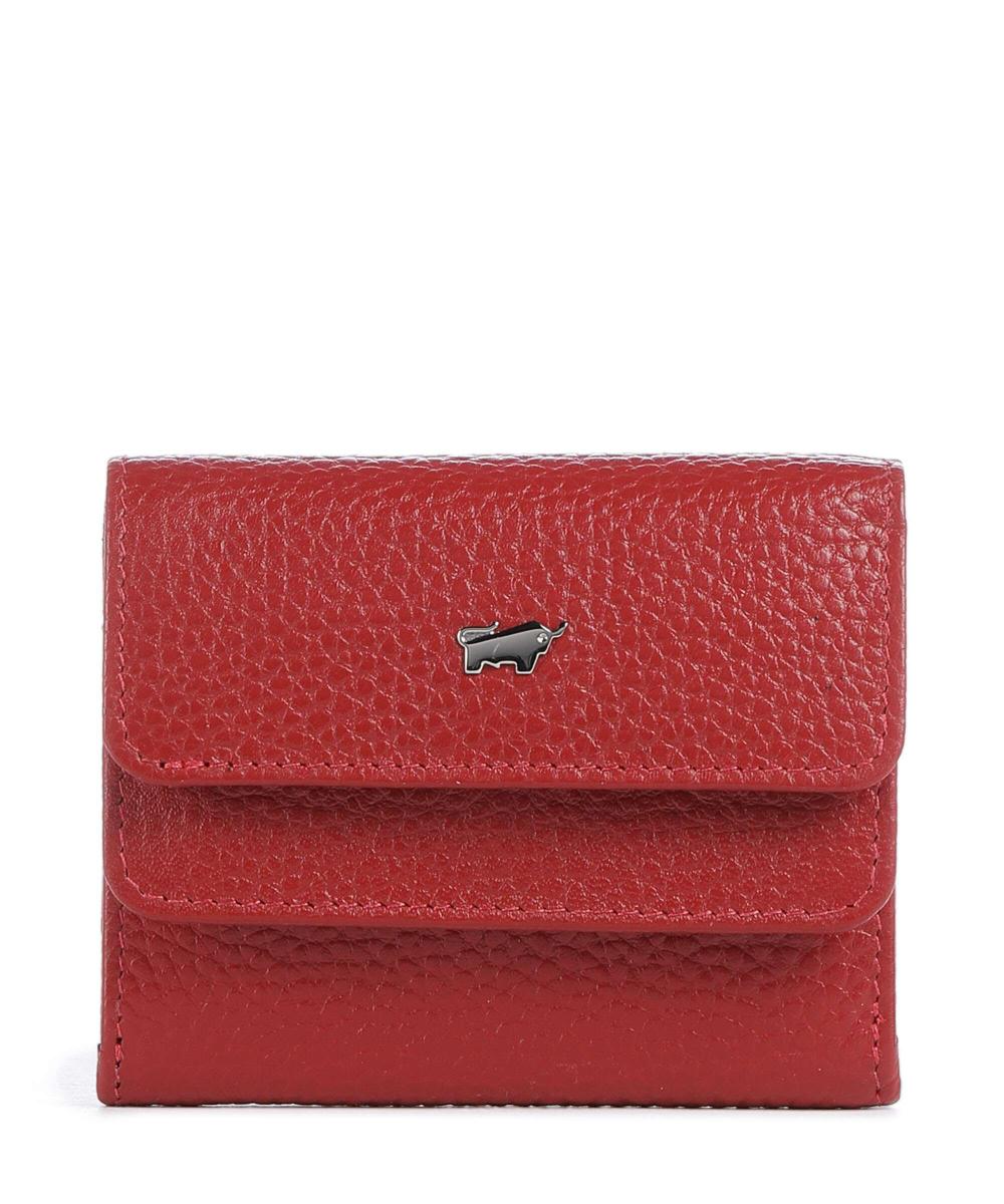 

Кошелек Asti из зернистой кожи Braun Büffel, красный