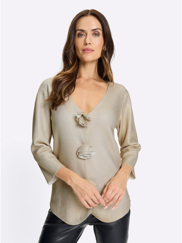 

Heine Кардиган цвета экрю с золотистым оттенком