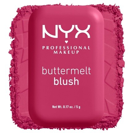 

NYX PROFESSIONAL MAKEUP Buttermelt Powder Blush, тускнеющие и устойчивые к переносу румяна Vegan Formula Butta, чем раньше 11 0,17 унции