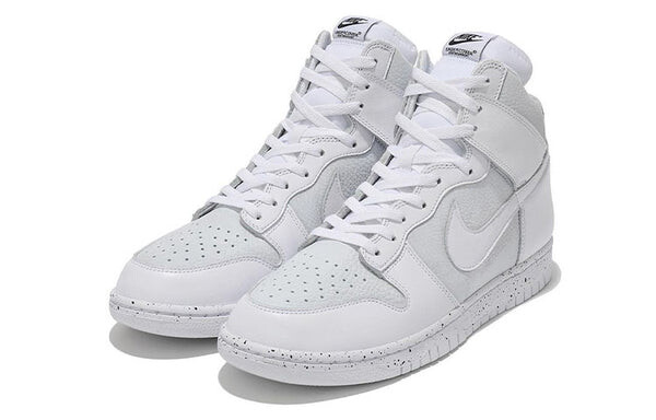 Кроссовки x undercover dunk high 1985 Nike, белый — фото 2