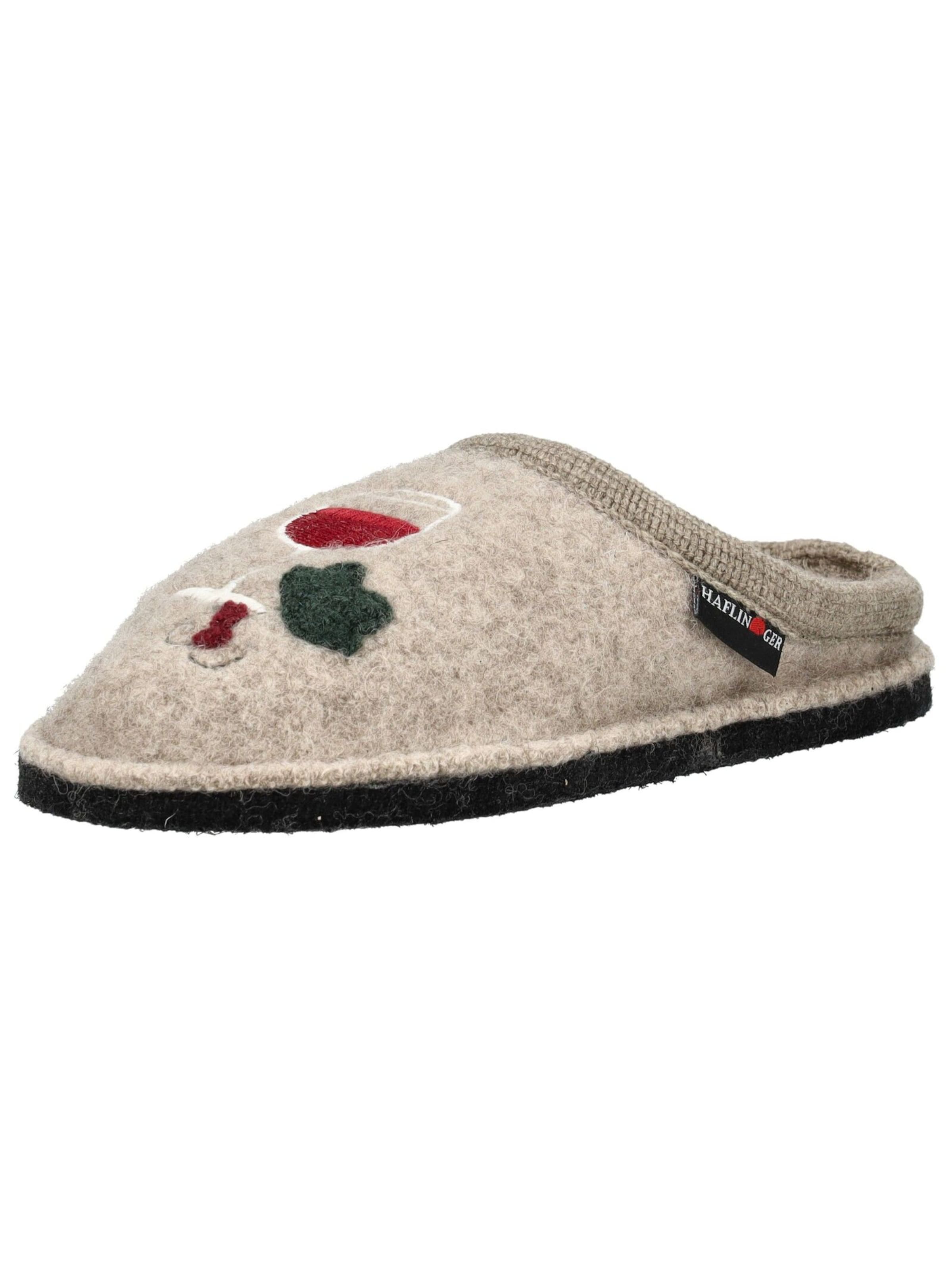 

HAFLINGER Тапочки в крапчатом бежевом цвете