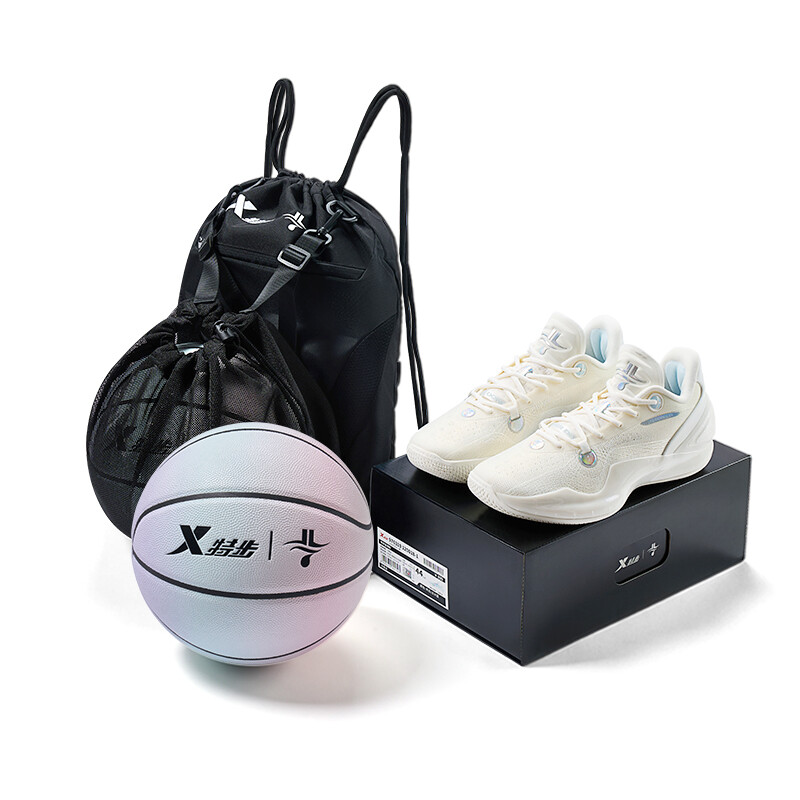 

Баскетбольные кроссовки мужские с низким верхом Sail White/Cloud Blue Xtep