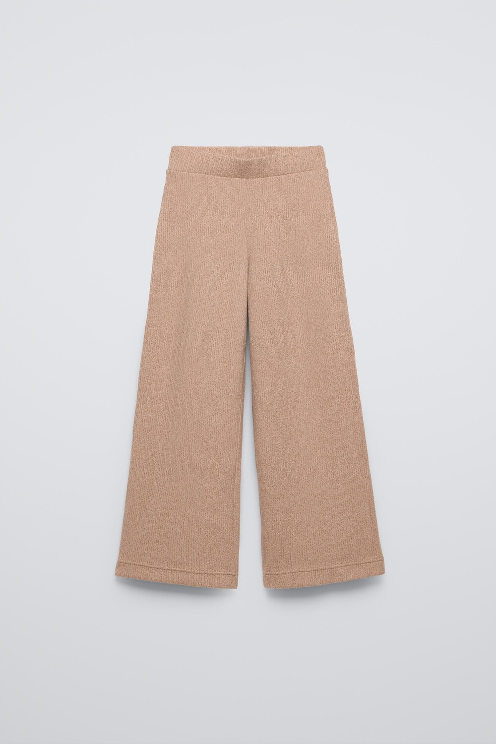 

Мягкие брюки-кюлоты ZARA, бежевый