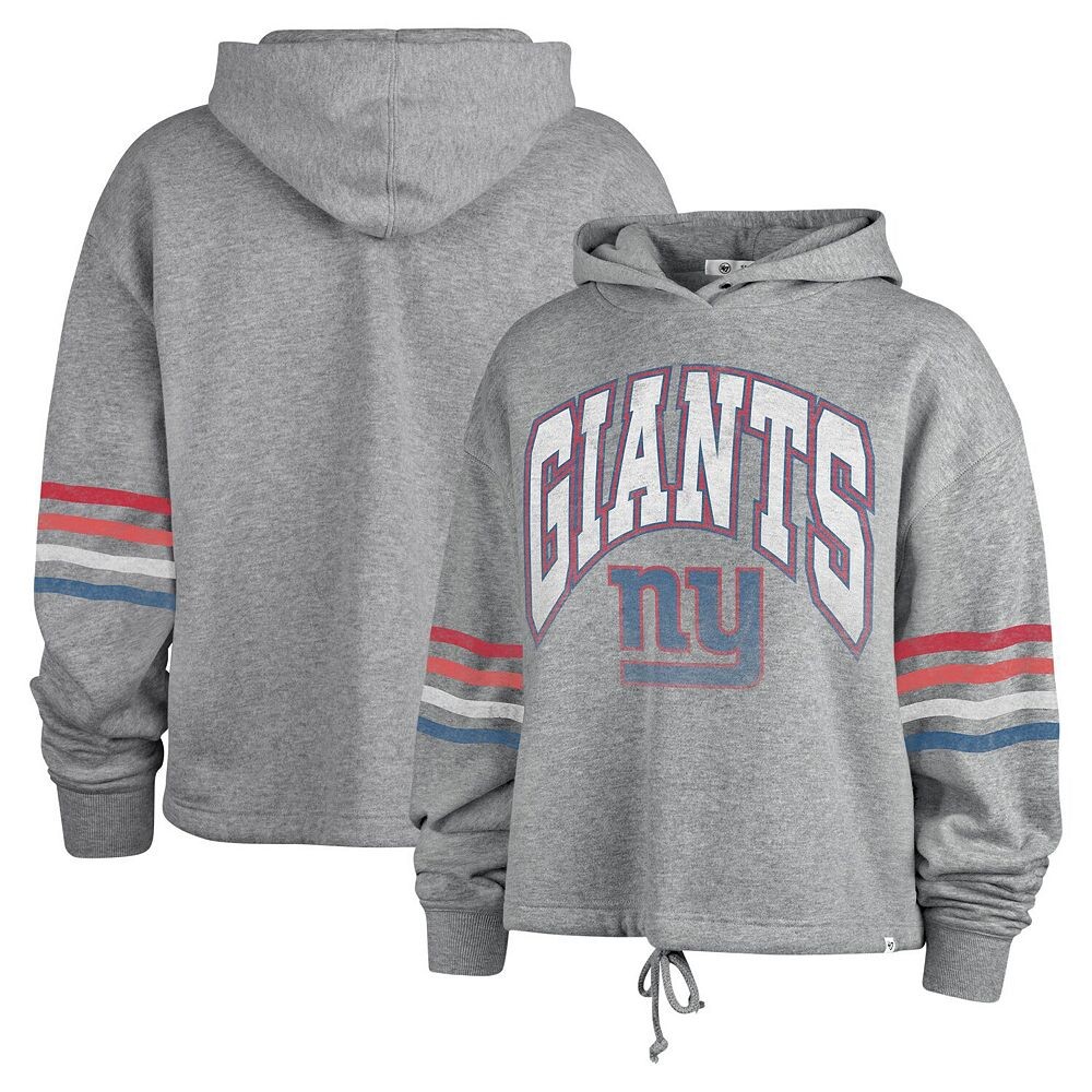

Женский пуловер с капюшоном '47 Heather Grey New York Giants Upland Bennett, цвет Gia Grey