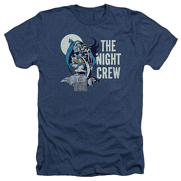 

Футболка Dc comics night crew adult heather Licensed Character