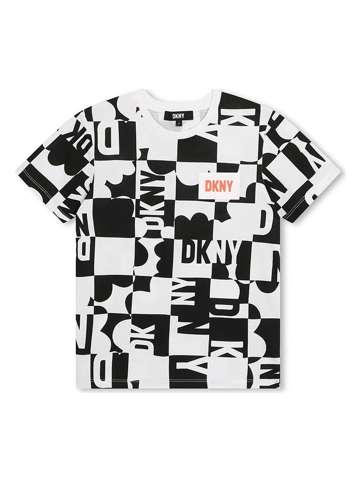 

Футболка DKNY, черный/белый