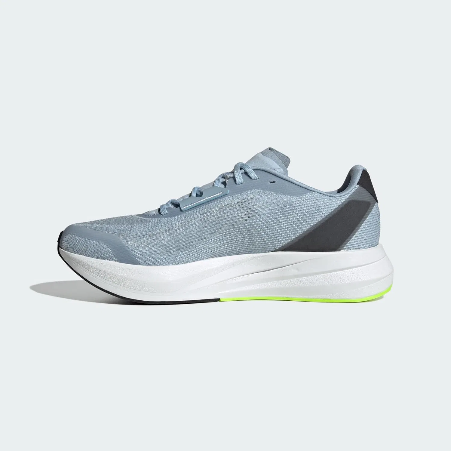 Мужские кроссовки для бега Adidas Duramo Speed, Wonder Blue Lucid Lemon Cloud White — фото 2