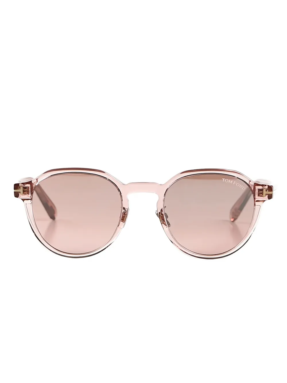 

Солнцезащитные очки в круглой оправе TOM FORD, розовый