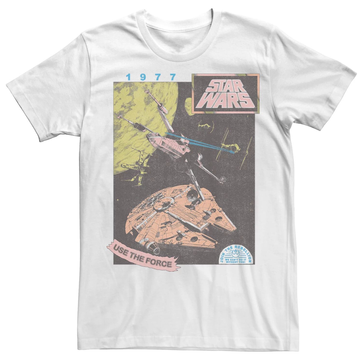 

Мужская футболка Star Wars Join The Rebellion 1977