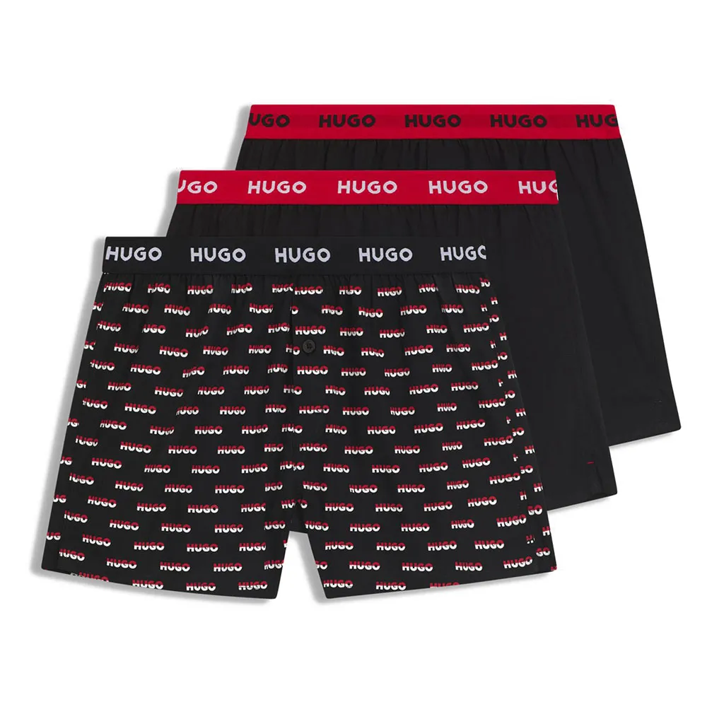 

Боксеры 3 шт HUGO Woven, черный