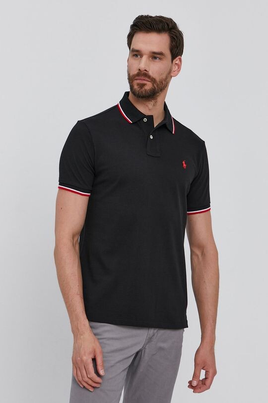 

Рубашка поло Polo Ralph Lauren, черный