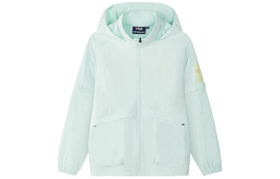 

Детская куртка ФИЛА FILA, цвет Moon shadow green
