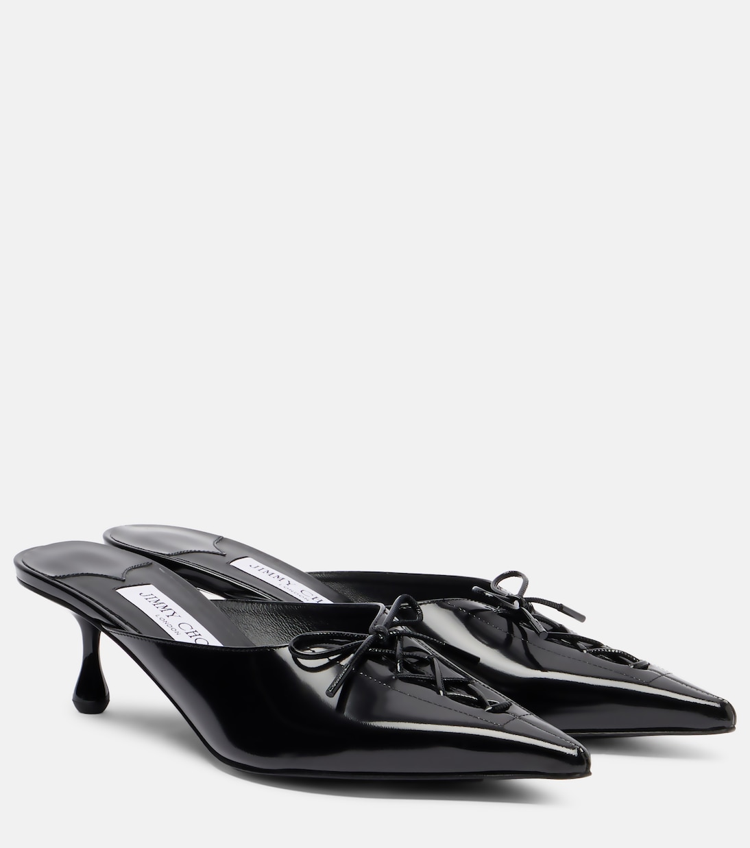 Scarlett 50 кожаные мюли Jimmy Choo, черный