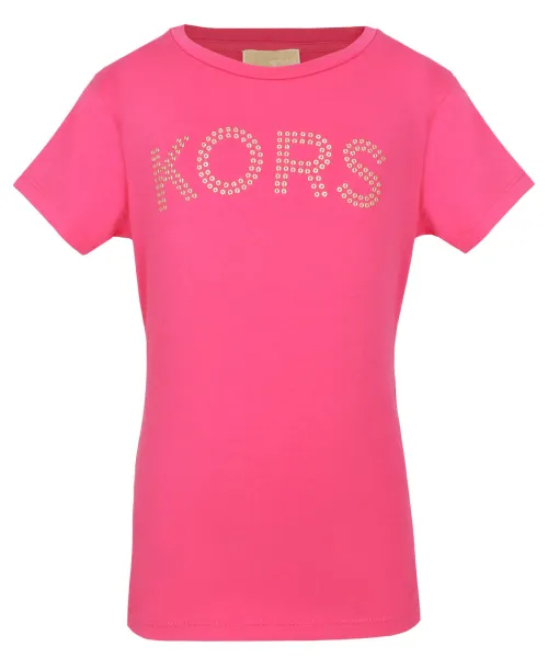 

Футболка Regular fit Michael Kors Kids, розовый