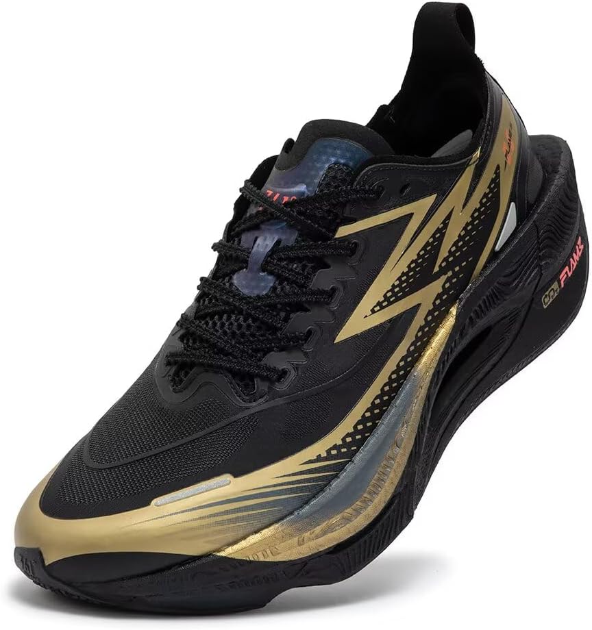 

Мужские беговые кроссовки 361 Flame 3.5 для широкой стопы, легкие, дышащие, с углеродной пластиной, противоскользящие, для марафона и повседневных тренировок, профессиональные мужские кроссовки 361°, черный