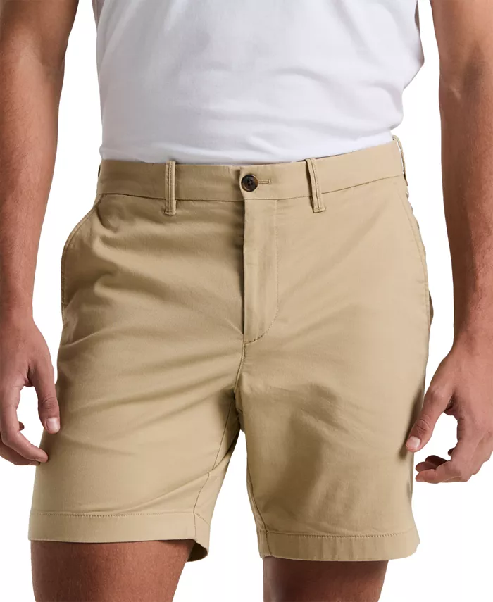 

Шорты Men's Slim Fit 8" Chino Shorts Original Penguin, коричневый/бежевый