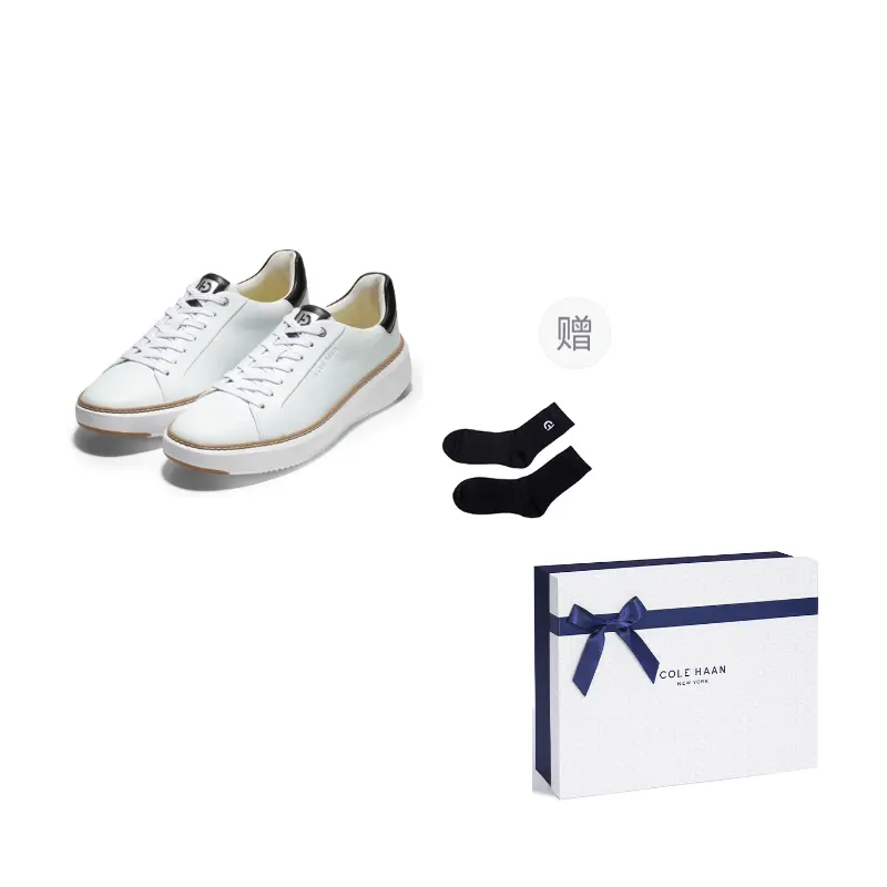 

Кроссовки GrandPrø Topspin low-top COLE HAAN, белый (comes with socks)