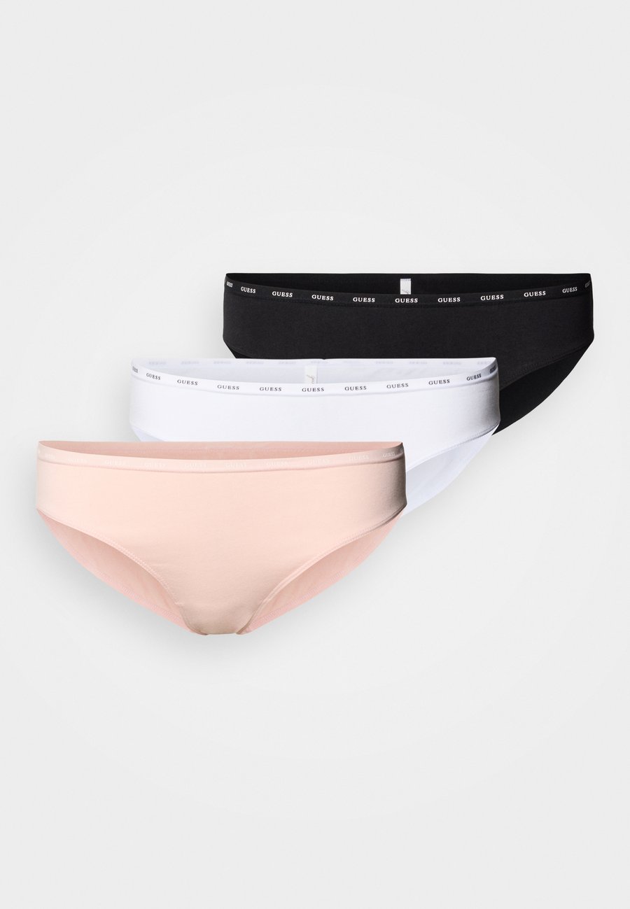 

Трусы Guess BASIC BRIEF 3 PACK, Pink/White/Black/Pink