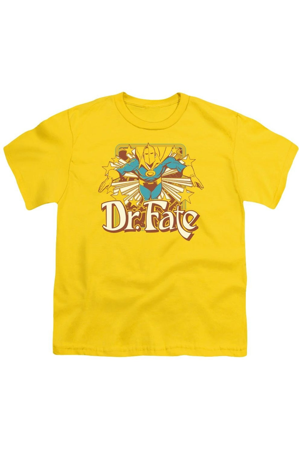 

Футболка Dr Fate DC Comics с коротким рукавом для детей Gildan, желтый